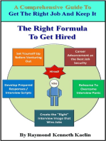 The Right Formula to Get Hired