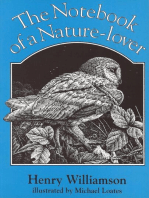 The Notebook of a Nature-lover: Henry Williamson Collections, #12