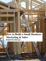 How to Build a Small Business: Marketing & Sales