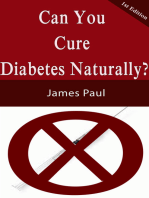 Can Your Cure Diabetes Naturally?