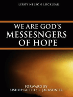 We Are God's Messenger of Hope