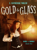 Rings of Anubis: Gold & Glass