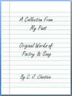 A Collection From My Past: Original Works of Poetry and Song