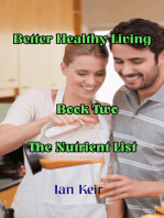 Better Healthy Living Book Two The Nutrient List