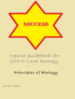 Success Topical Guidebook For GCE O Level Biology 1 5158