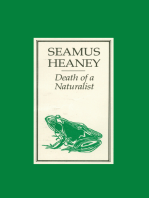 Death of a Naturalist: Poems