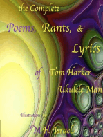The Complete Poems, Rants, & Lyrics of Tom Harker, "Ukulele Man": Illustrations by M.H. Israel