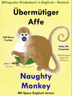 Bilinguales Kinderbuch in Deutsch - Englisch: Übermütiger Affe hilft Herrn Tischler - Naughty Monkey Helps Mr. Carpenter. Mit Spaß Englisch Lernen: Bilinguales Kinderbuch in Deutsch - Englisch: Übermütiger Affe, #1