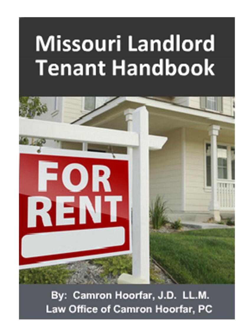 Missouri Landlord/Tenant Handbook by Camron Hoorfar Book Read Online