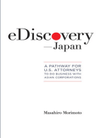 eDiscovery—Japan: A Pathway for U.S. Corporations to Do Business with Asian Corporations