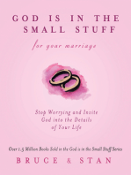 God Is In The Small Stuff for Your Marriage