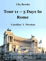 City Breaks: Tour 11 - 3 Days In Rome