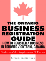 The Ontario Business Registration Guide: How to Register a Business in Toronto / Ontario, Canada