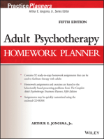 Adult Psychotherapy Homework Planner