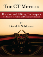 The CT Method: Revision and Editing for Fiction and Creative Nonfiction