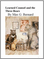 Learned Counsel and the Three Bears