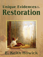 Unique Evidences of the Restoration