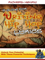 A Guide For Writing Hip Hop Lyrics