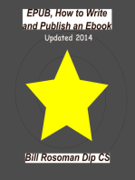 EPUB, How To Write and Publish an Ebook