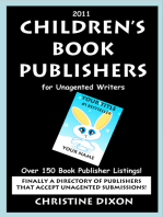 2011 Children's Book Publishers for Unagented Writers