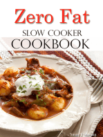 Zero Fat Slow Cooker Cookbook