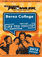 Berea College 2012
