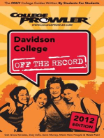 Davidson College 2012