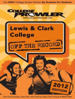 Lewis & Clark College 2012