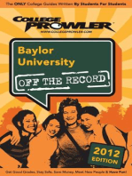 Baylor University 2012