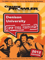 Denison University 2012