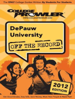 DePauw University 2012