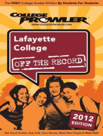 Lafayette College 2012