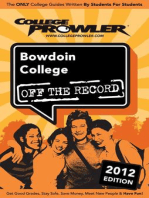 Bowdoin College 2012