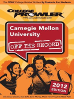 Carnegie Mellon University 2012