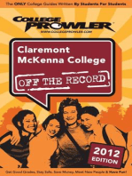Claremont McKenna College 2012