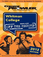 Whitman College 2012