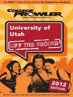 University of Utah 2012
