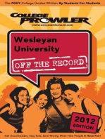 Wesleyan University 2012