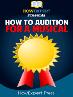 How To Audition For Musical