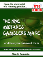 The Nine Mistakes Gamblers Make