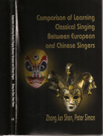 Comparison of Learning Classical Singing between European and Chinese Singers