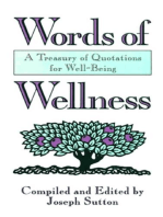 Words of Wellness: A Treasury of Quotations for Well-Being