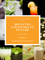 50 Recettes de Cocktails et Punchs
