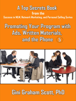 Top Secrets for Promoting Your Program with Ads, Written Materials, and the Phone
