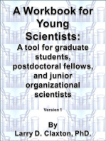 A Workbook for Young Scientists: A mentoring tool for graduate students, postdoctoral fellows, and junior organizational scientists