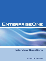 EnterpriseOne Interview Questions