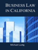 Business Law in California