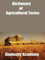 Dictionary of Agricultural Terms