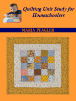 Quilting Unit Study for Homeschoolers
