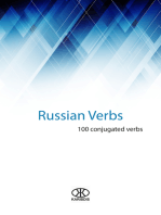Russian Verbs (100 Conjugated Verbs)